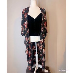 Floral Kimono Duster